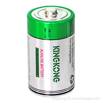 Hot Sale C Size Alkaline Battery, 1.5V Voltage, LR14